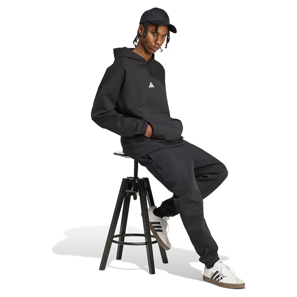 Худи adidas Future Icons Small Logo, черный — фото 4