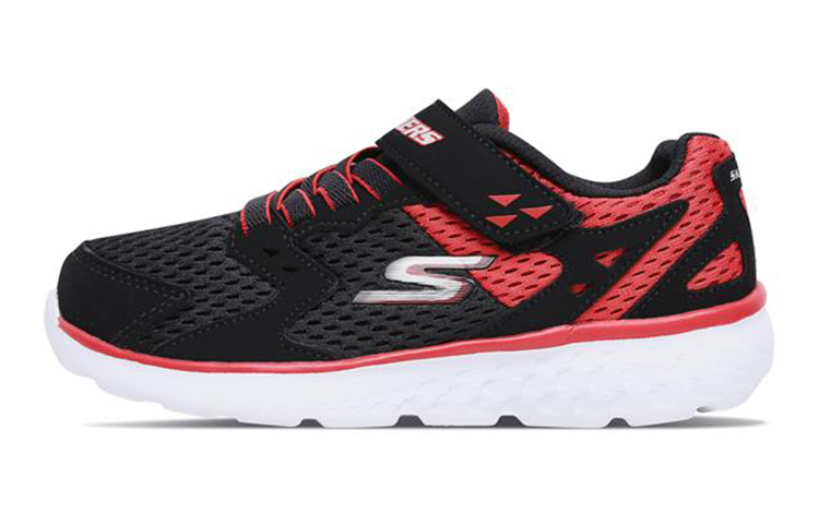 

Скечерс Go Run 400 Proxo низкие детские кроссовки для бега черные красные подростковые