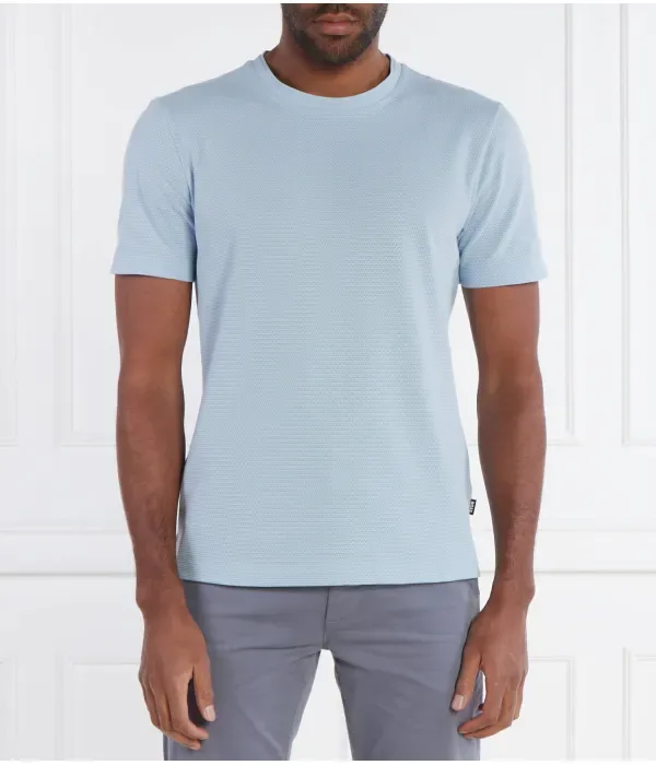 Футболка Тибурт 240 regular fit Boss, небесно-голубой