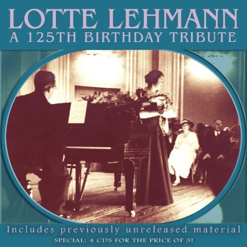 

CD диск Bach / Beethoven / Brahms / Gounod / Lehmann, Lotte: 125th Birthday Tribute