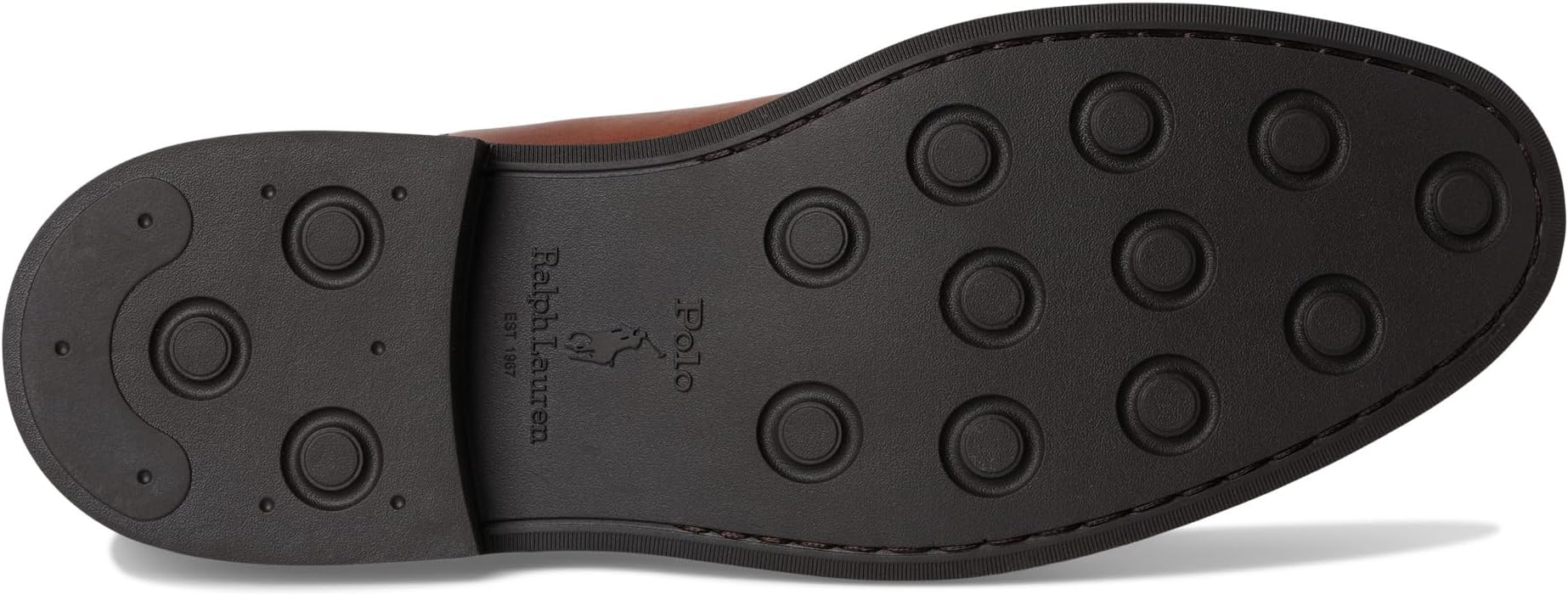 Ботинки Polo Ralph Lauren Men's Asher Leather Chelsea Boots, Tan — фото 3