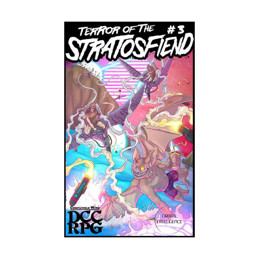 

Terror of the Stratosfiend #3, Dungeon Crawl Classics (Orbital Intelligence), мягкая обложка