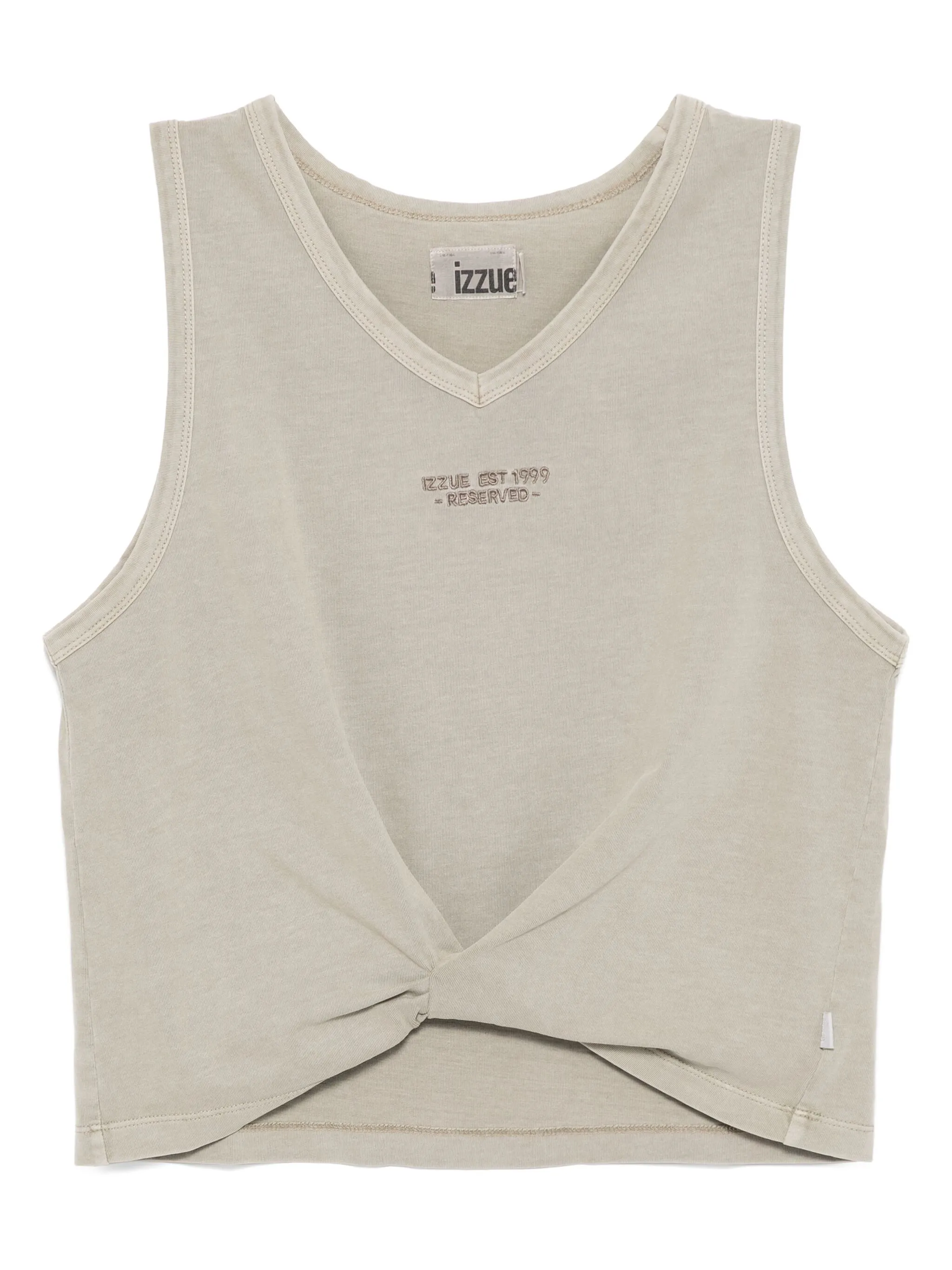 

Топ с узлом Izzue, нейтральный