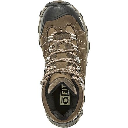 Широкие походные ботинки Bridger Mid B-Dry женские Oboz, цвет Walnut — фото 4