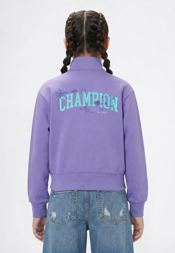 Толстовка на молнии с графическим принтом от магазина Champion, Lilac — фото 2