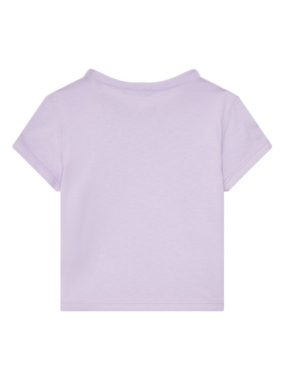 Футболка обычного кроя 3I1XG10HU United Colors Of Benetton, фиолетовый — фото 2