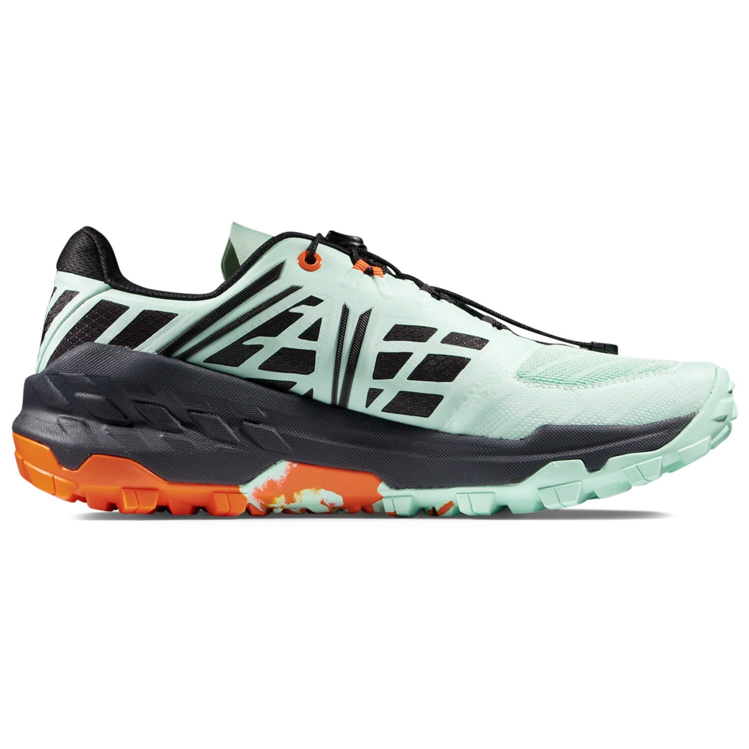 

Кроссовки для бега по пересеченной местности Mammut Women's Sertig TR Low GTX, цвет Neo Mint/Black