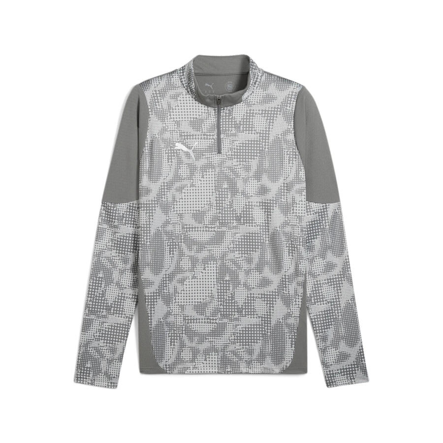 

Мужская тренировочная футболка Puma teamCUP с длинными рукавами и застежкой-молнией 1/4, 659164