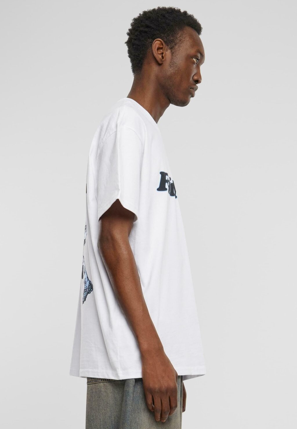 

Футболки с принтом PLAYFAIR Upscale by Mister Tee, белый