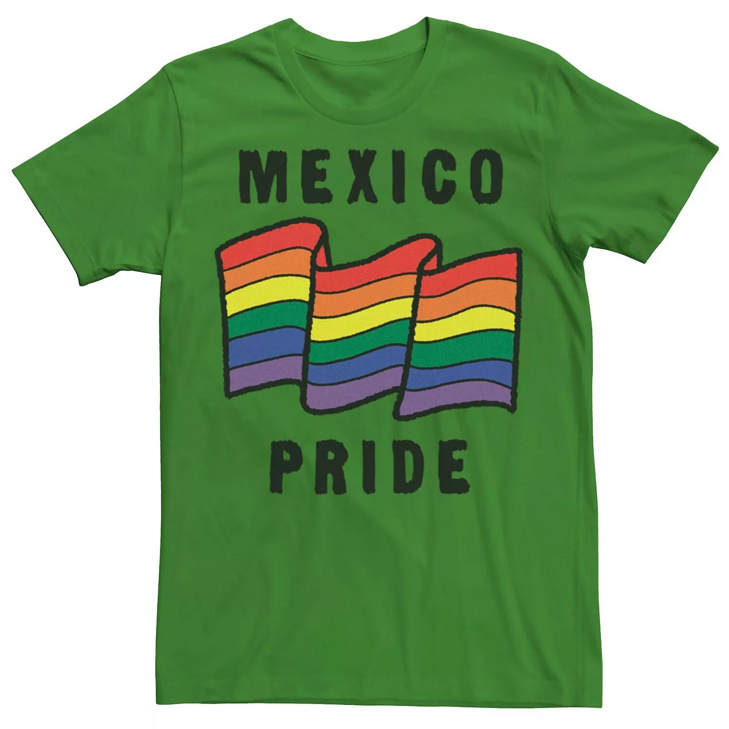 

Мужская футболка с рисунком флага Gonzales Mexico Pride Licensed Character