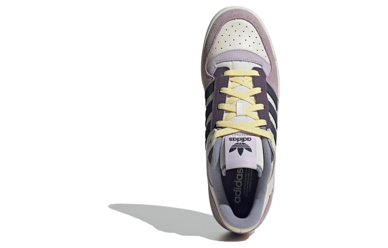 Adidas originals FORUM Винтажные женские баскетбольные кроссовки, White/Purple — фото 4