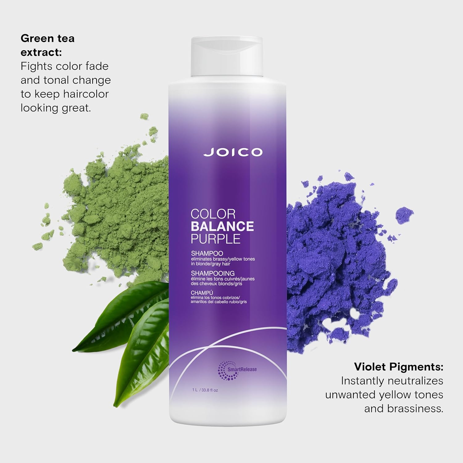 Фиолетовый шампунь Color Balance от Joico для мужчин и женщин — фото 2