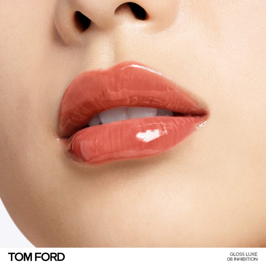 Блеск для губ Lux Lip с увлажняющим маслом жожоба TOM FORD, 7 ml/0.24 fl oz, 08 Inhibition — фото 2
