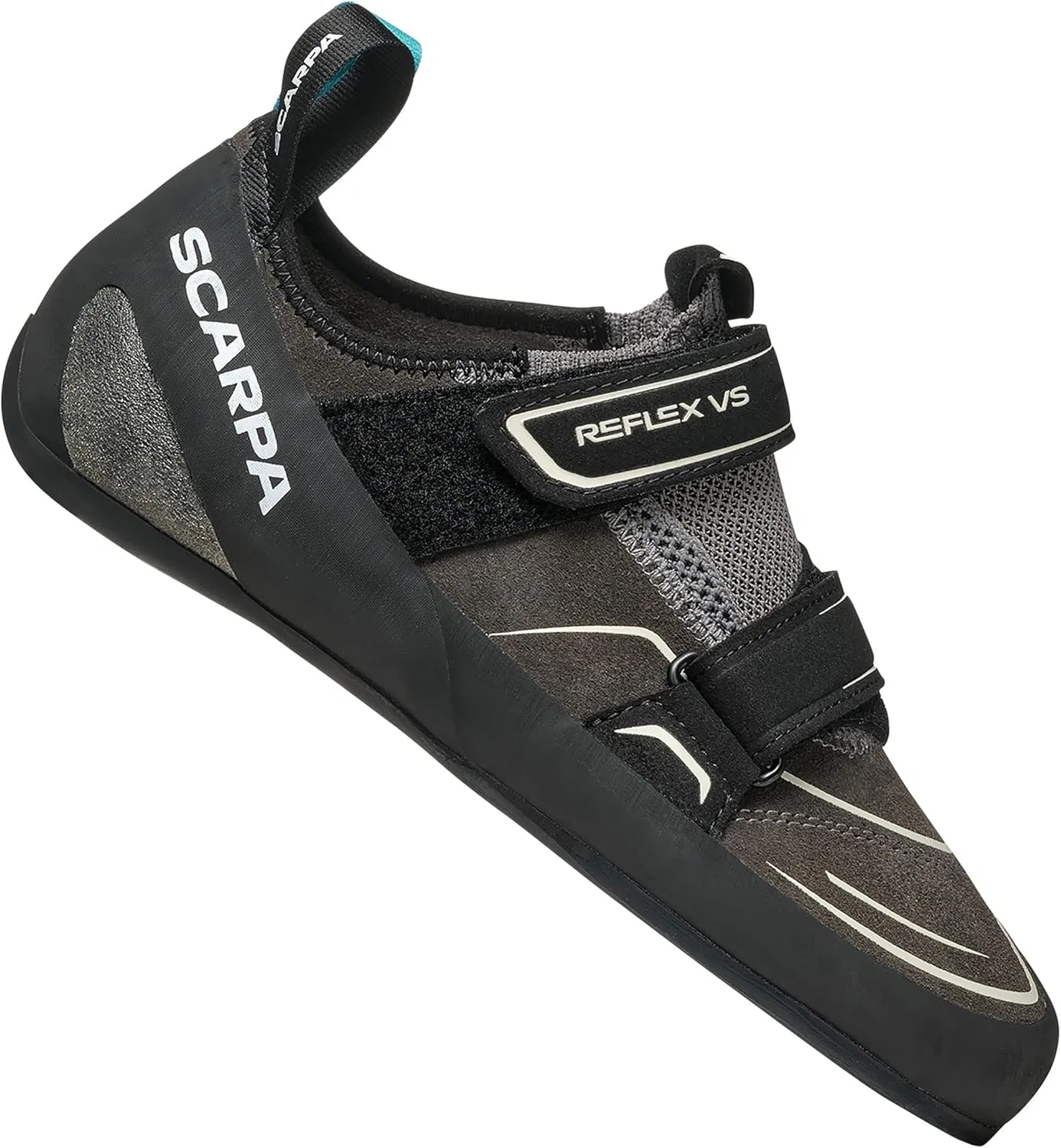 Скалолазные туфли Scarpa Unisex Reflex VS, цвет Covey-Black, размер 39,5