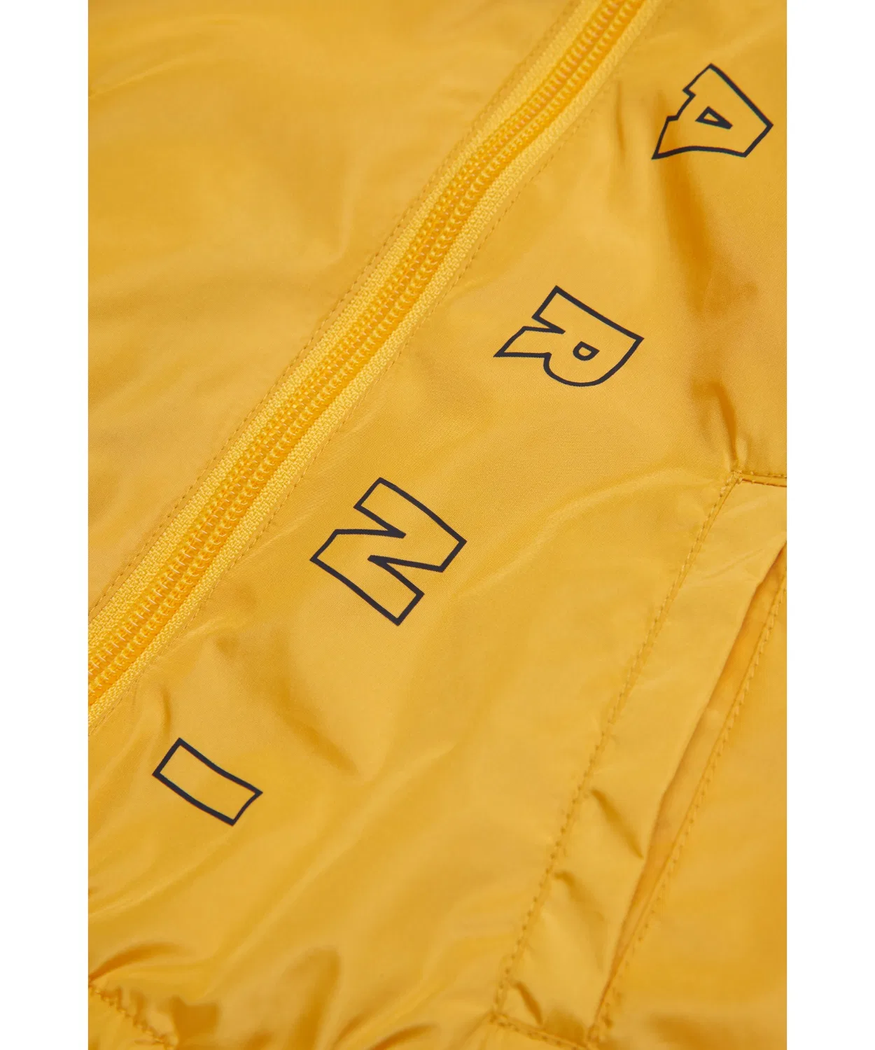 Ветровка MARNI KID из нейлона, жёлтая — фото 3