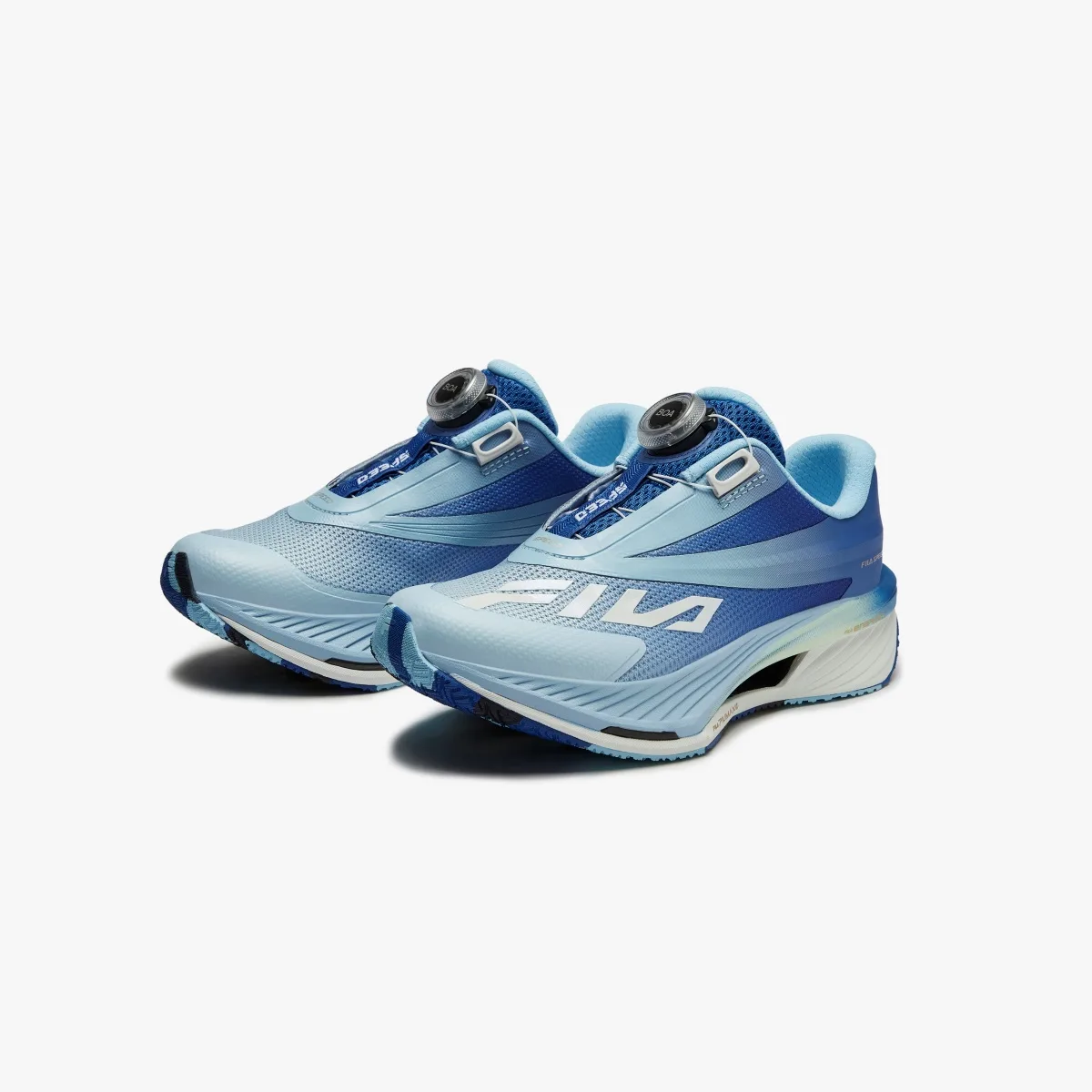 FILA KIDS Детские кроссовки для бега с низким верхом, устойчивые к истиранию, дышащие, легкие, с амортизацией, цвет marine blue — фото 4
