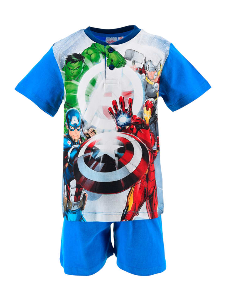 

Пижама Avengers, синий