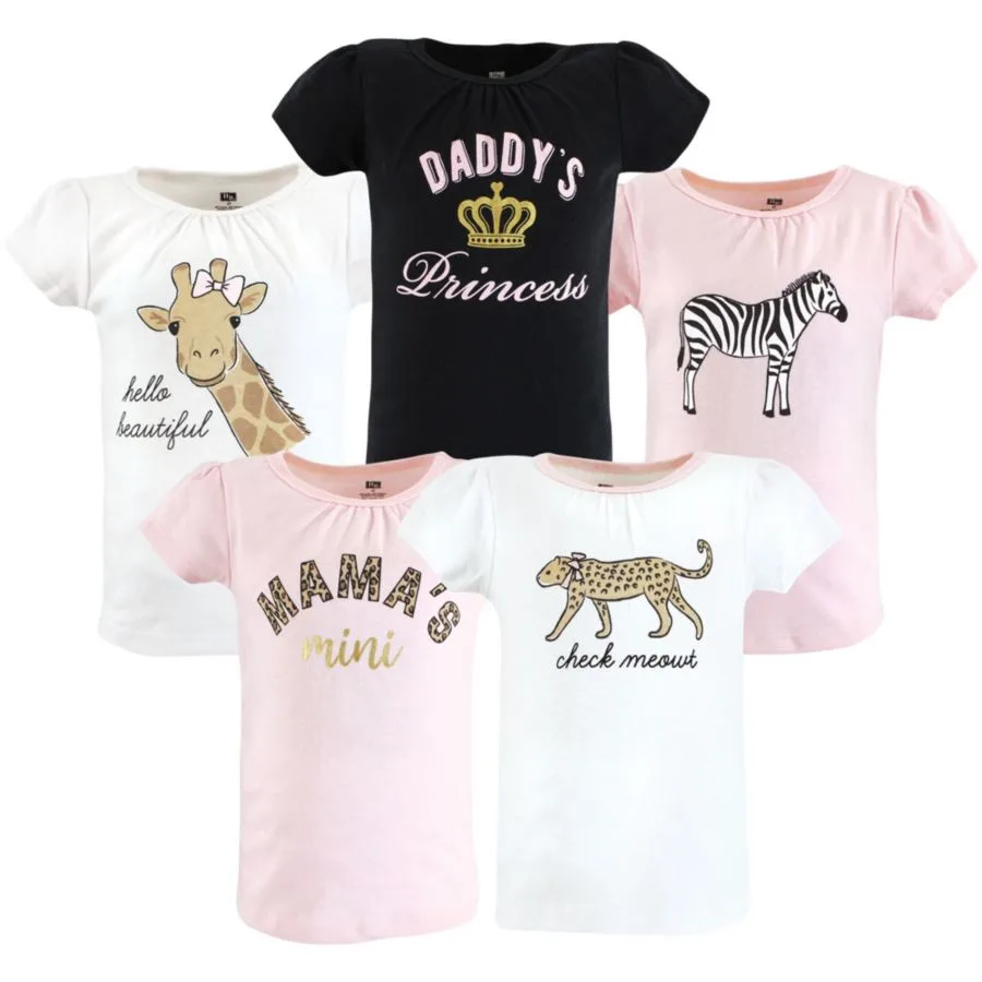 Футболки с коротким рукавом Hudson Baby, леопард mamas mini