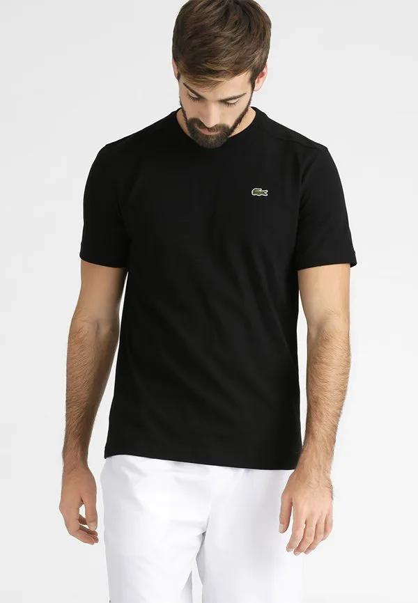 Классическая спортивная футболка Lacoste Sport, Black