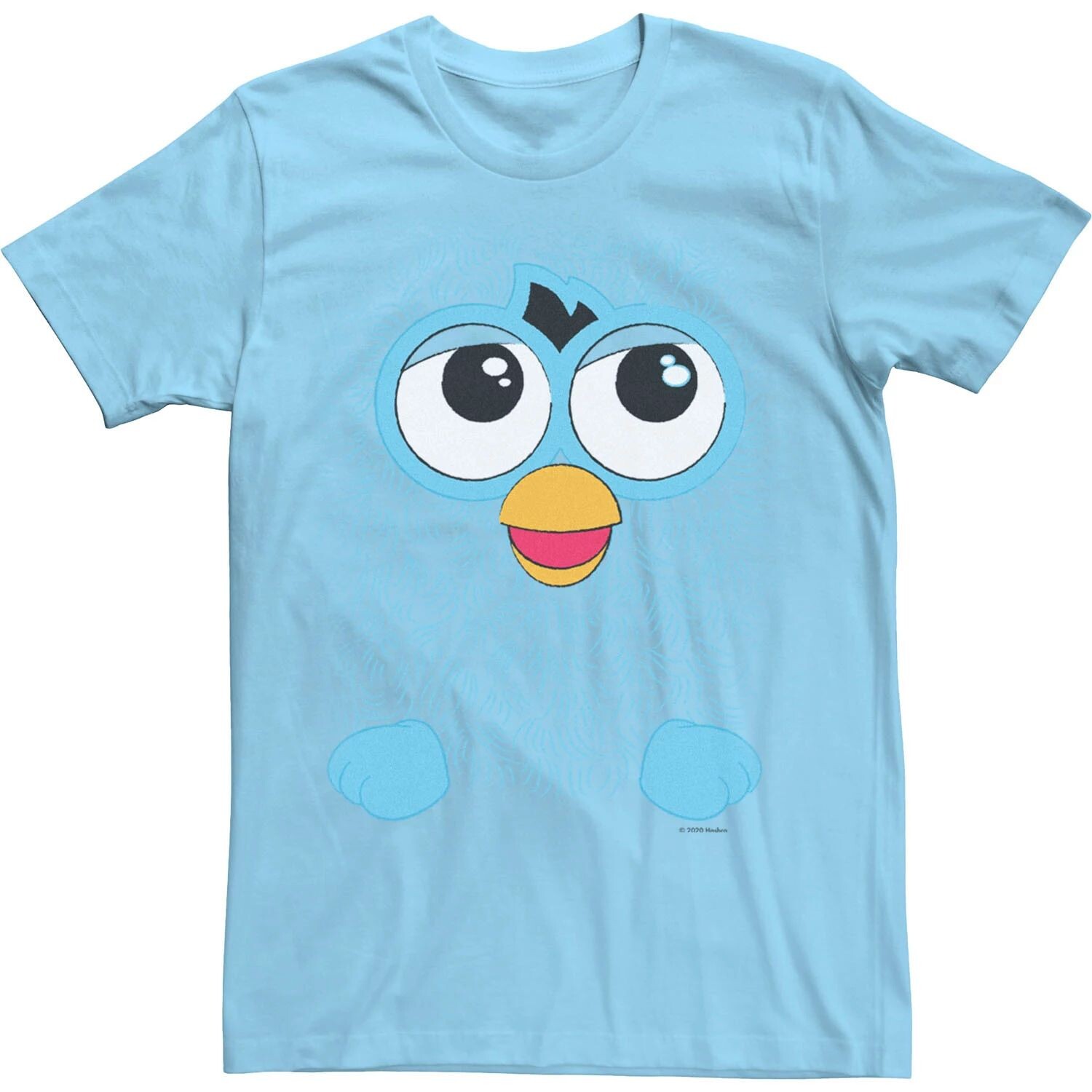 

Мужская синяя футболка Furby с большим лицом Licensed Character, Синий, Мужская синяя футболка Furby с большим лицом Licensed Character