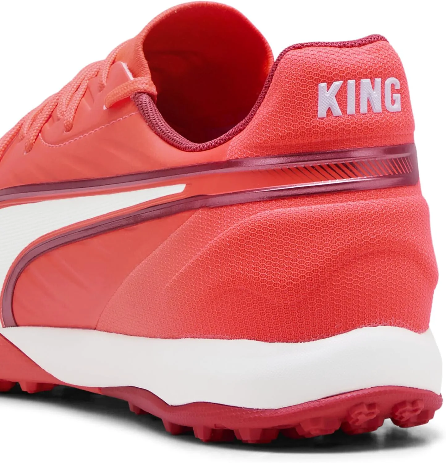 Мужские футбольные бутсы PUMA, белый/красный — фото 3