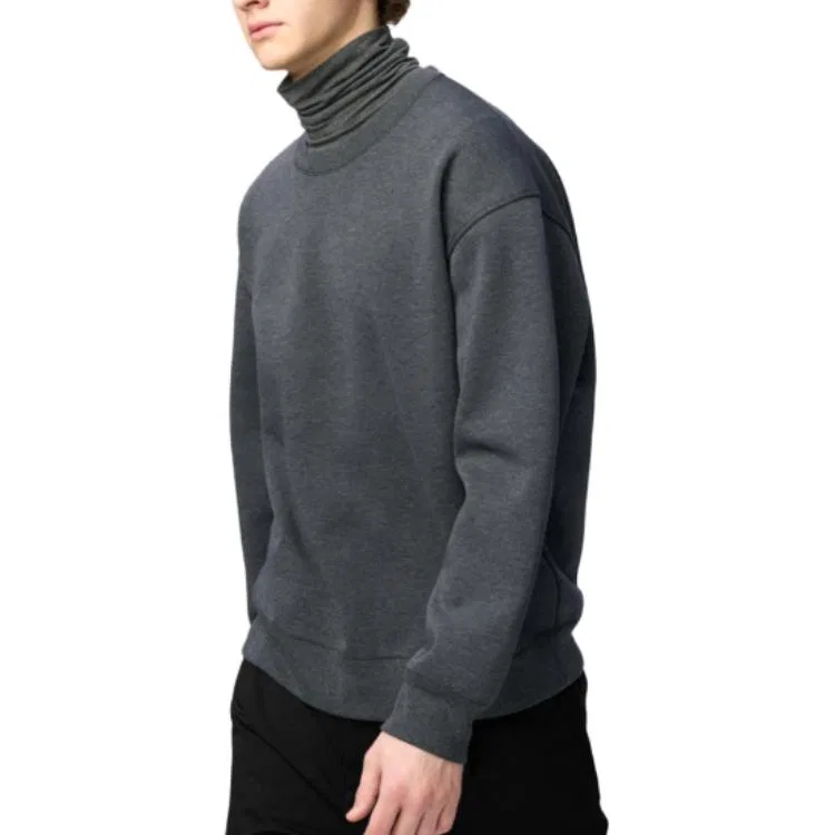 Унисекс свитшот с круглым вырезом UNIQLO C Collection, Dark Gray