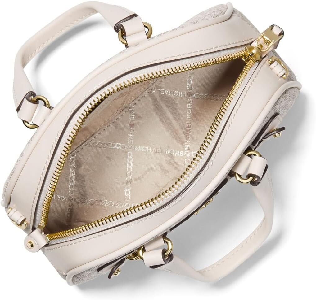 

Сумка кросс-боди Michael Kors Williamsburg Extra Small Bowling Crossbody, цвет Vanilla/Cream, Желтый, Сумка кросс-боди Michael Kors Williamsburg Extra Small Bowling Crossbody, цвет Vanilla/Cream