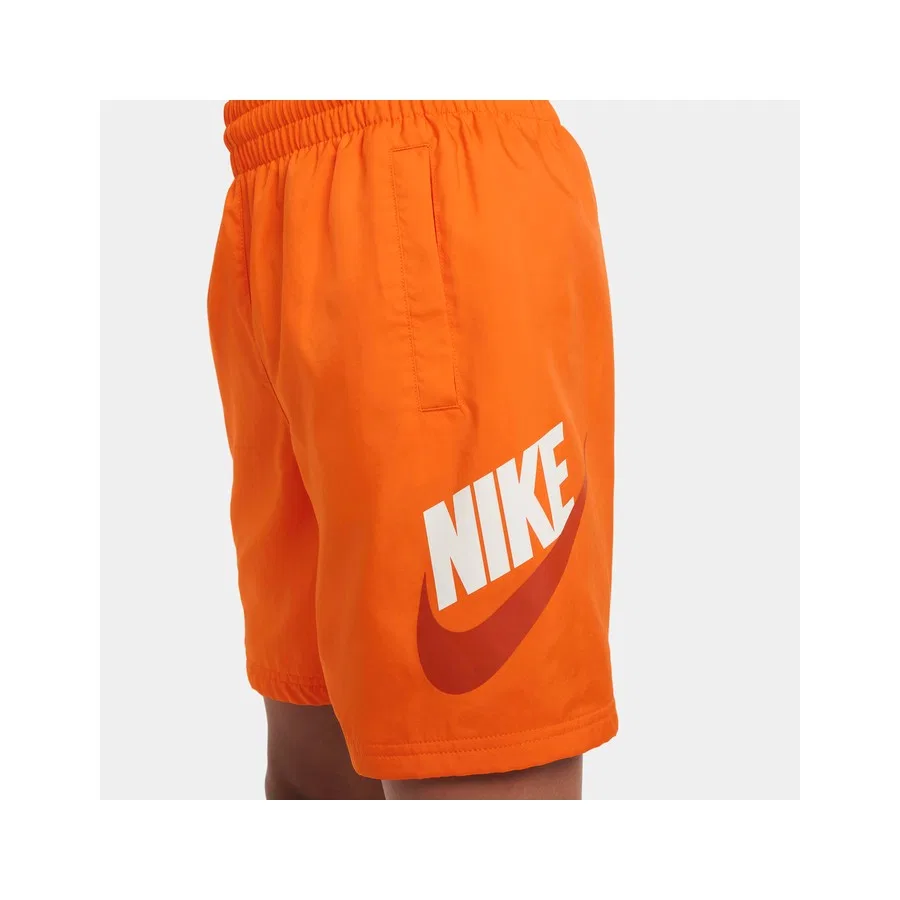 Спортивные шорты Tech Fleece Nike NSW Woven Short Hbr, Оранжевый — фото 2