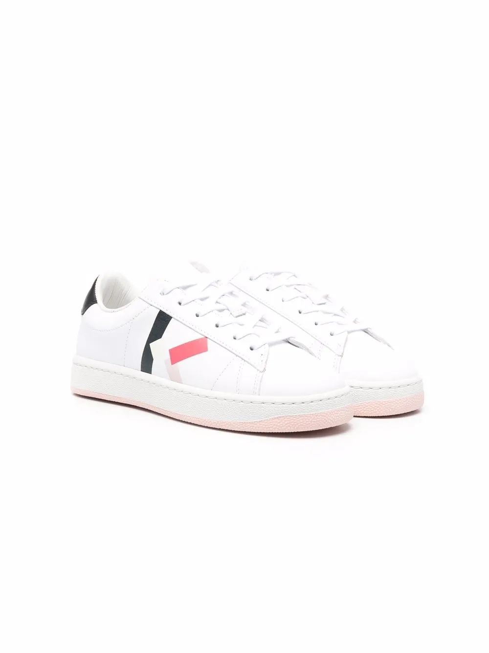 

Кроссовки на шнуровке Kenzo Kids, белый