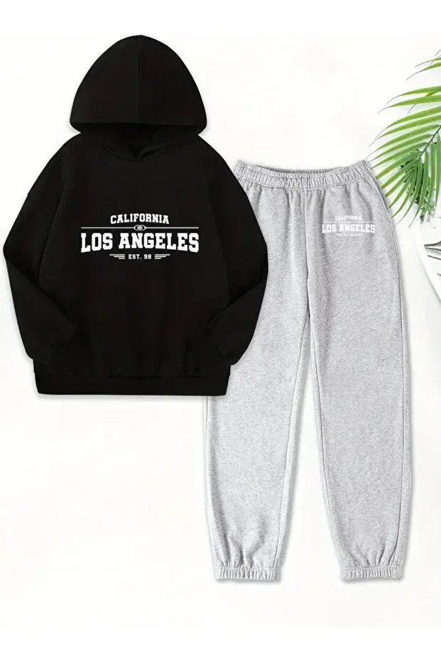 Детский спортивный костюм с принтом Daxia, Losangelessiyahkgria