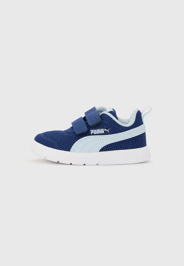 Кроссовки с текстильным верхом Courtflex v3, Puma Jewel, Lucite, синий