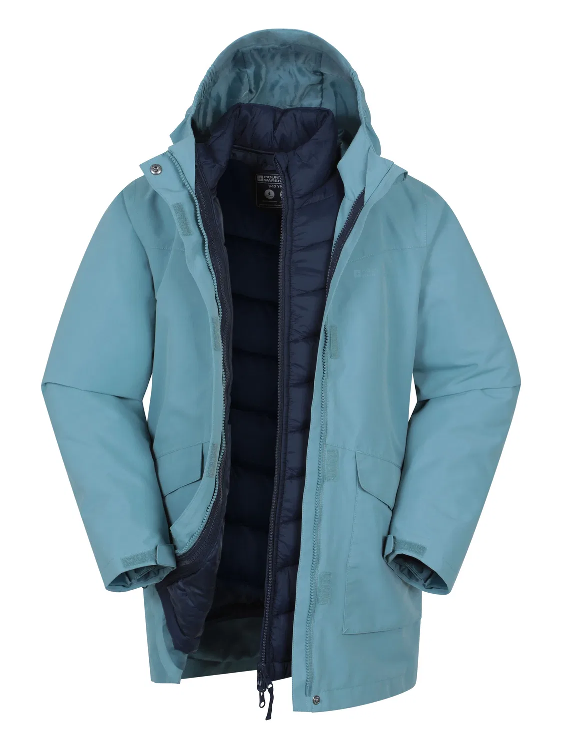 Куртка 3-в-1 водонепроницаемая Alaskan Mountain Warehouse, синий