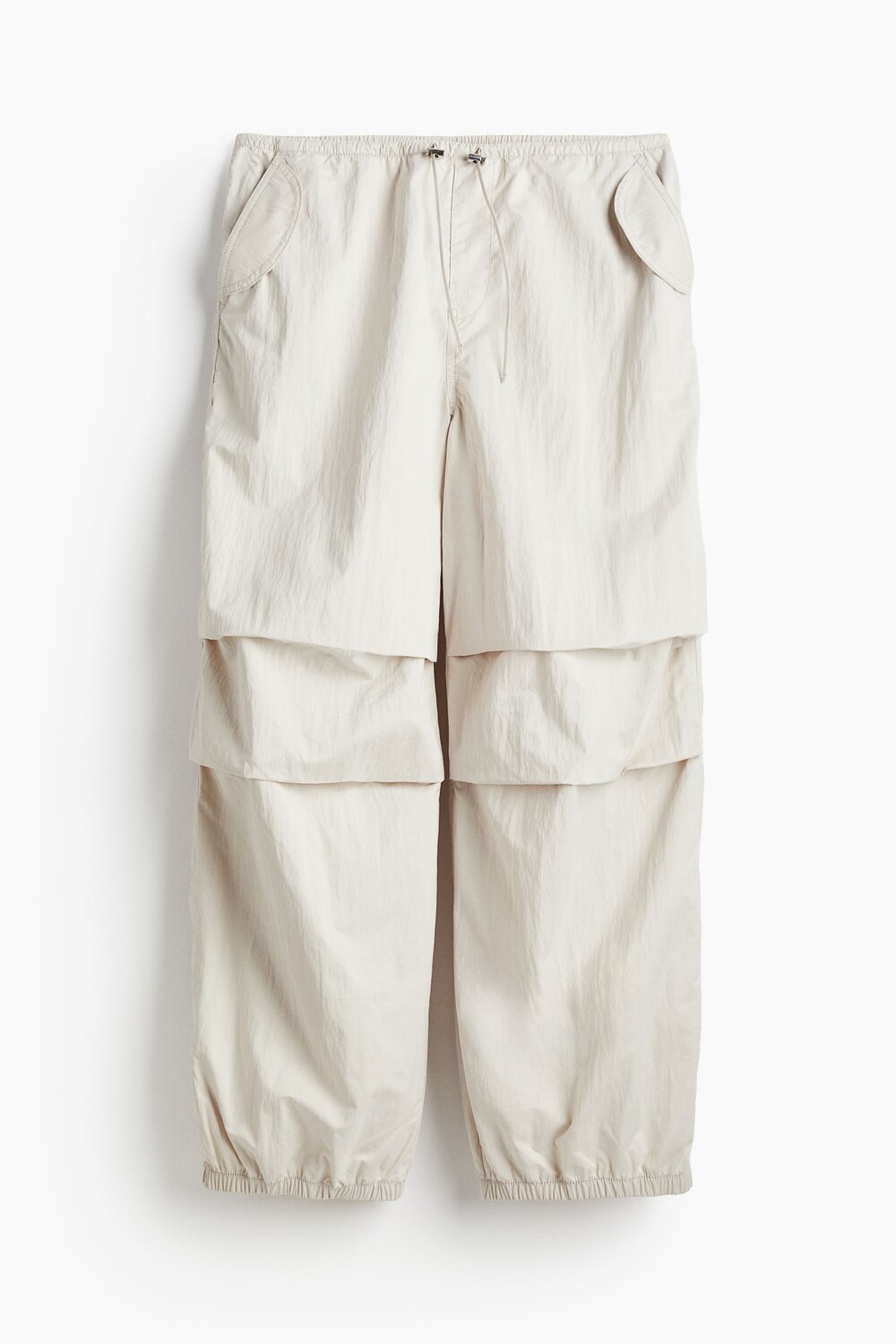 

Брюки H&M Parachute, светло-бежевый