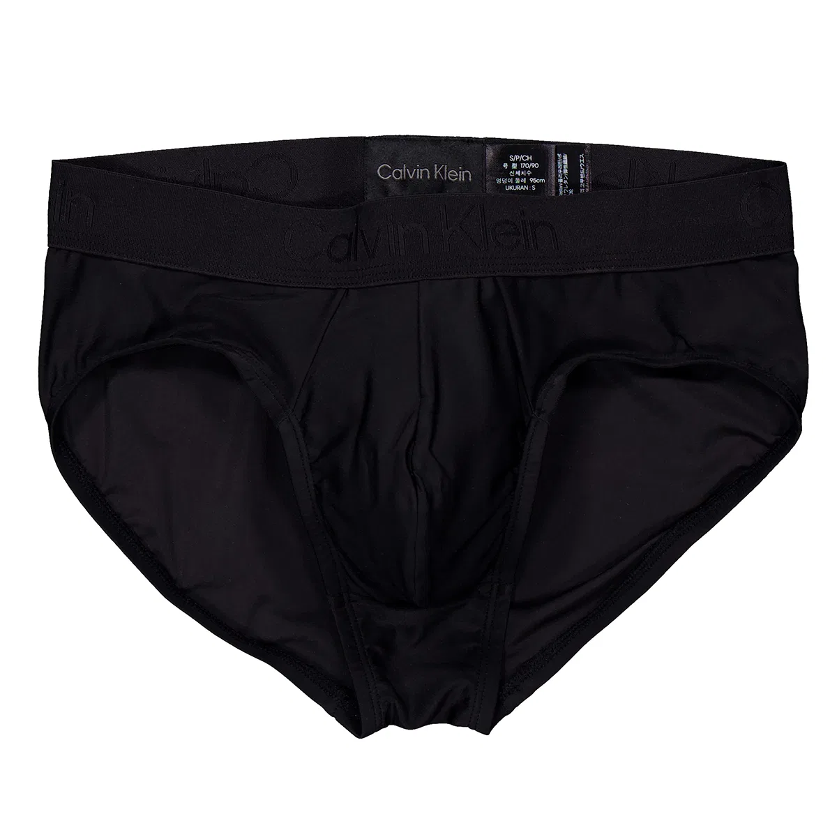 Трусы-хипстеры с эластичным поясом с логотипом, модель NB3633-UB1 Calvin Klein, Black