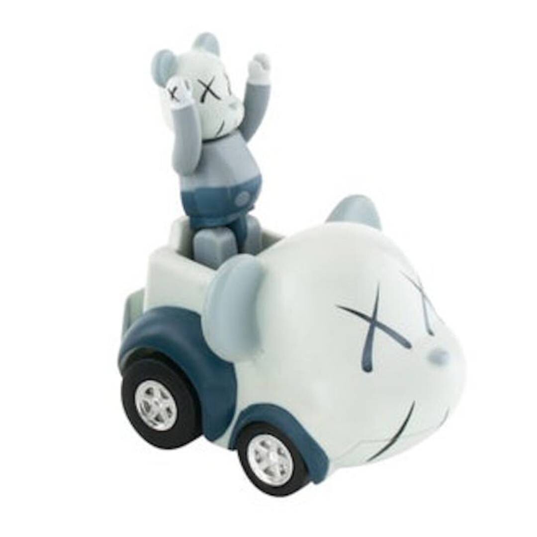 

Фигурка виниловая KAWS x Bearbrick x Takara Tomy Choro-Q Figure & Car Set, серый