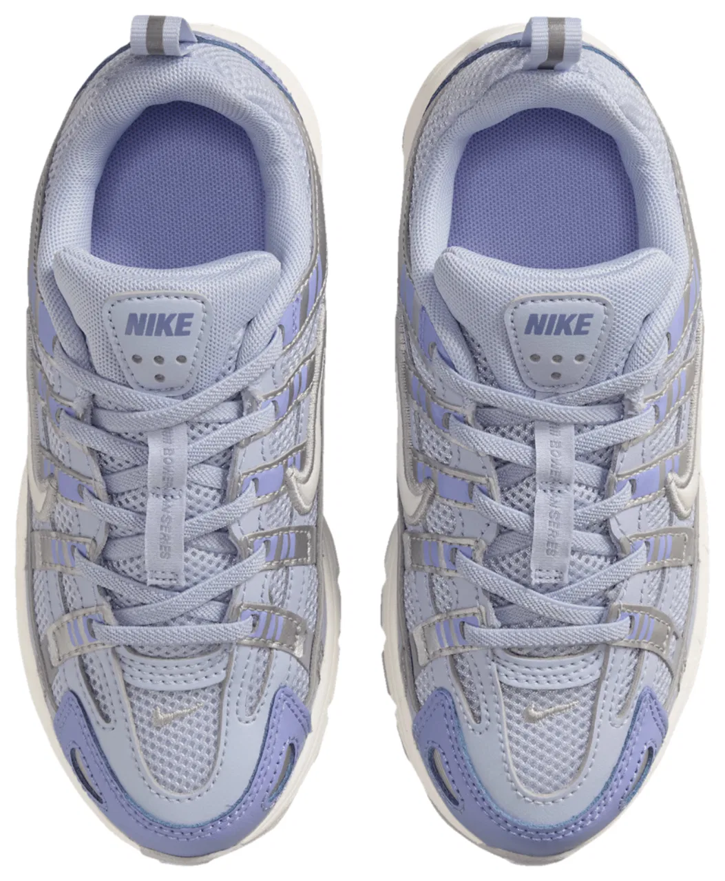 Кроссовки для мальчиков P-6000 Nike, цвет Ghost/Sail/Light Thistle — фото 4