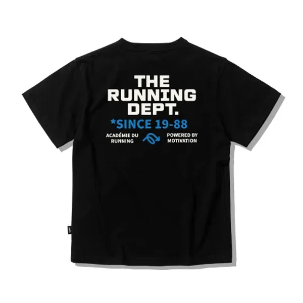 Футболка с коротким рукавом The Running Dept, Splashcode Kids, черный