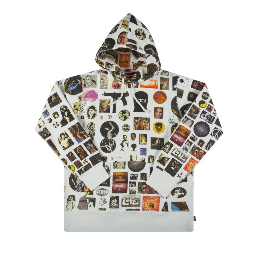 

Худи Supreme Logo Hooded, белый