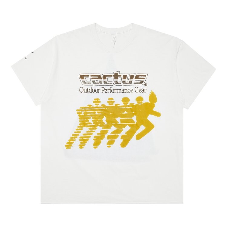 

Футболка Cactus Jack by Travis Scott Cactus Performance T-Shirt 'White', белый