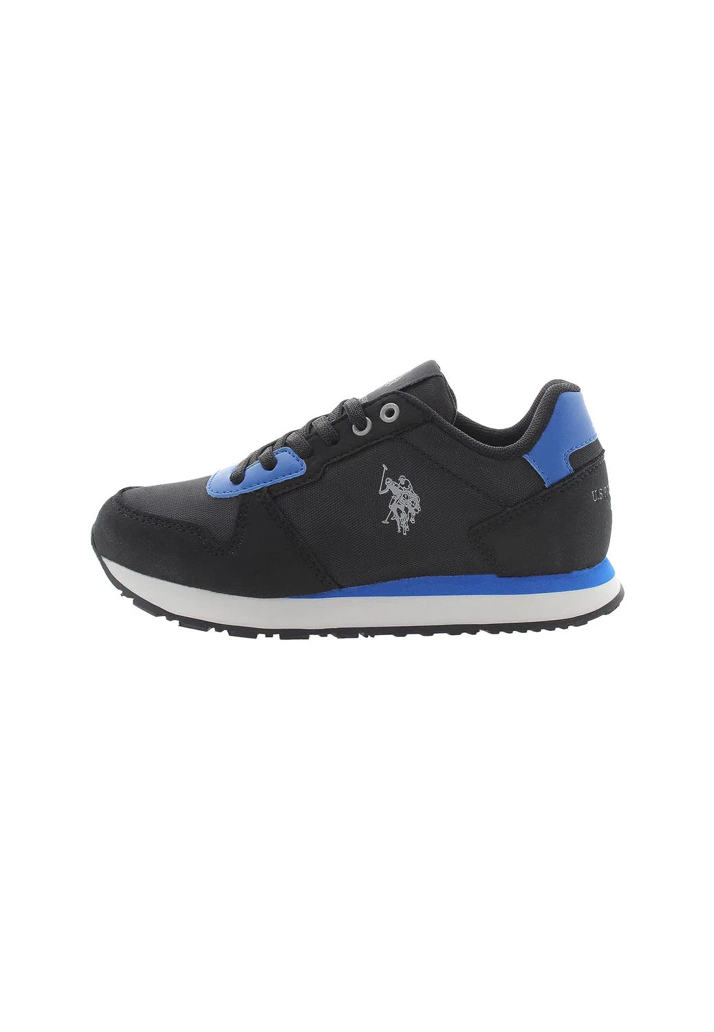 Детские кроссовки для мальчиков на шнуровке Nobik011k/Cnh1 U.S. POLO ASSN., Black