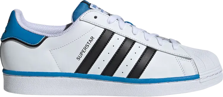 

Кроссовки Superstar 'Track Suit Pack - White Bright Blue', белый, Серый;белый, Кроссовки Superstar 'Track Suit Pack - White Bright Blue', белый