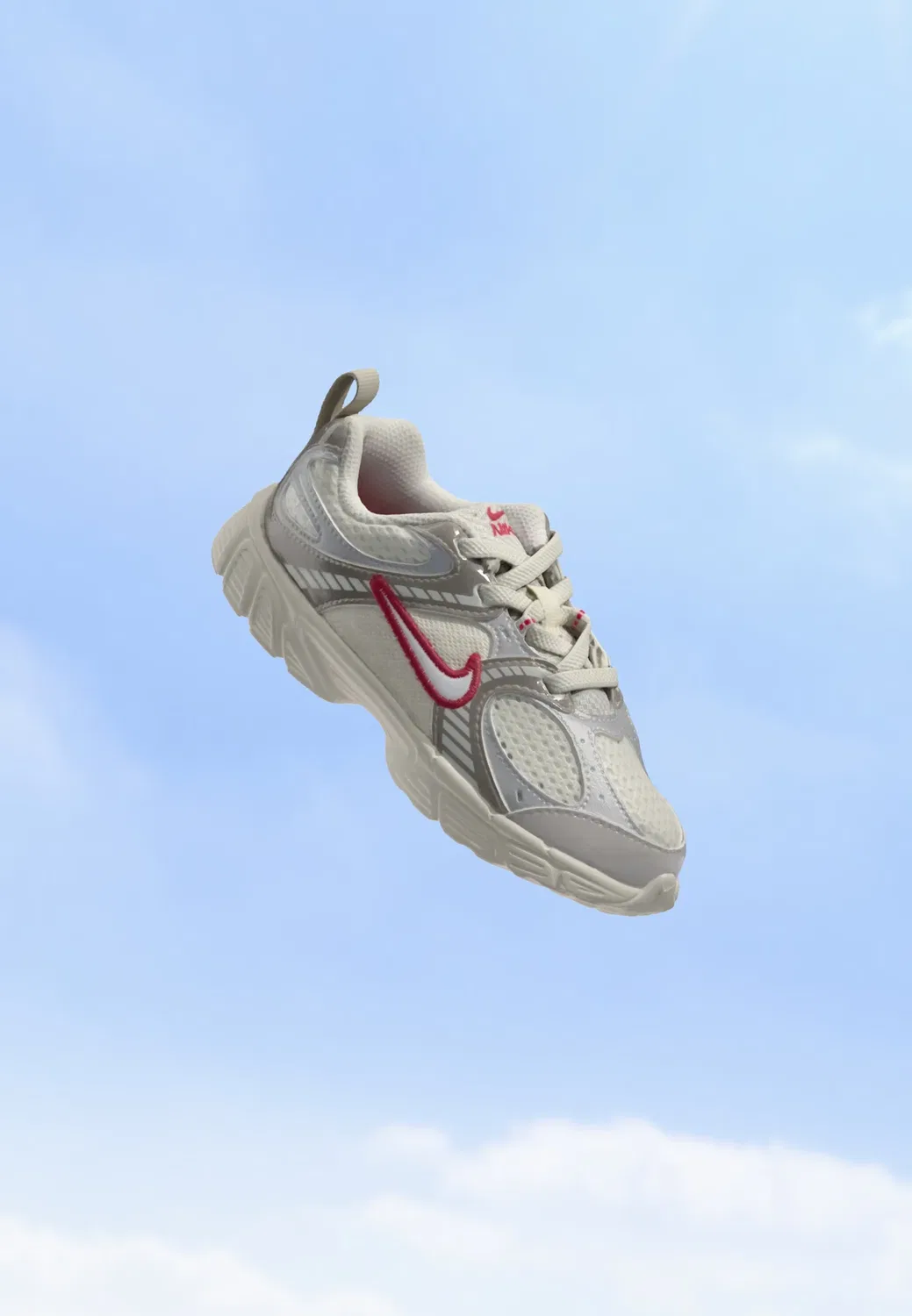 V5 rnr e bt унисекс - кроссовки Nike Sportswear, Sail/White/Tropical Pink/Phantom/Light Orewood Brown