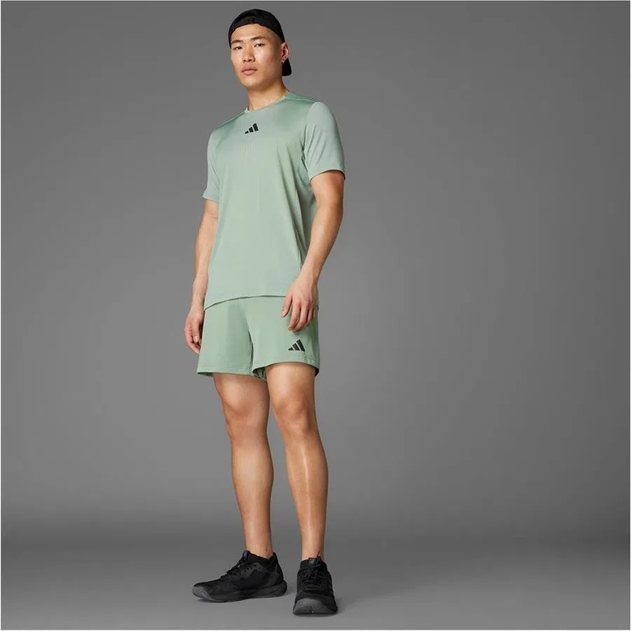 Футболка спортивная с технологией CLIMACOOL+ AIRCHILL TEE adidas, Зеленый