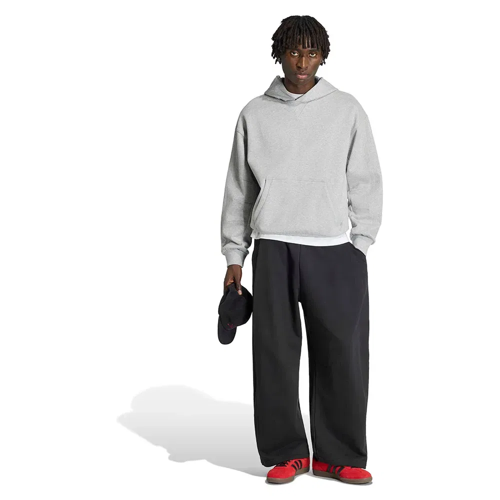 Худи Premium Essentials Adidas Originals, серый — фото 4