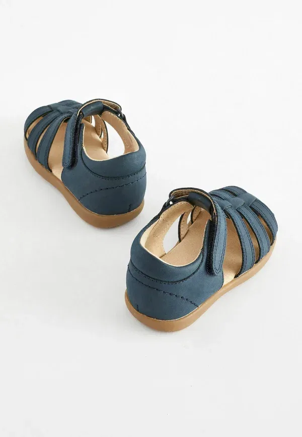 Туфли кожаные First shoes Next, темно-синий — фото 4