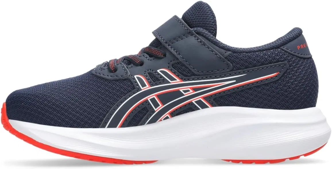 Детские беговые кроссовки для мальчиков PRE Excite 11 PS ASICS, Midnight/Cherry Tomato — фото 4