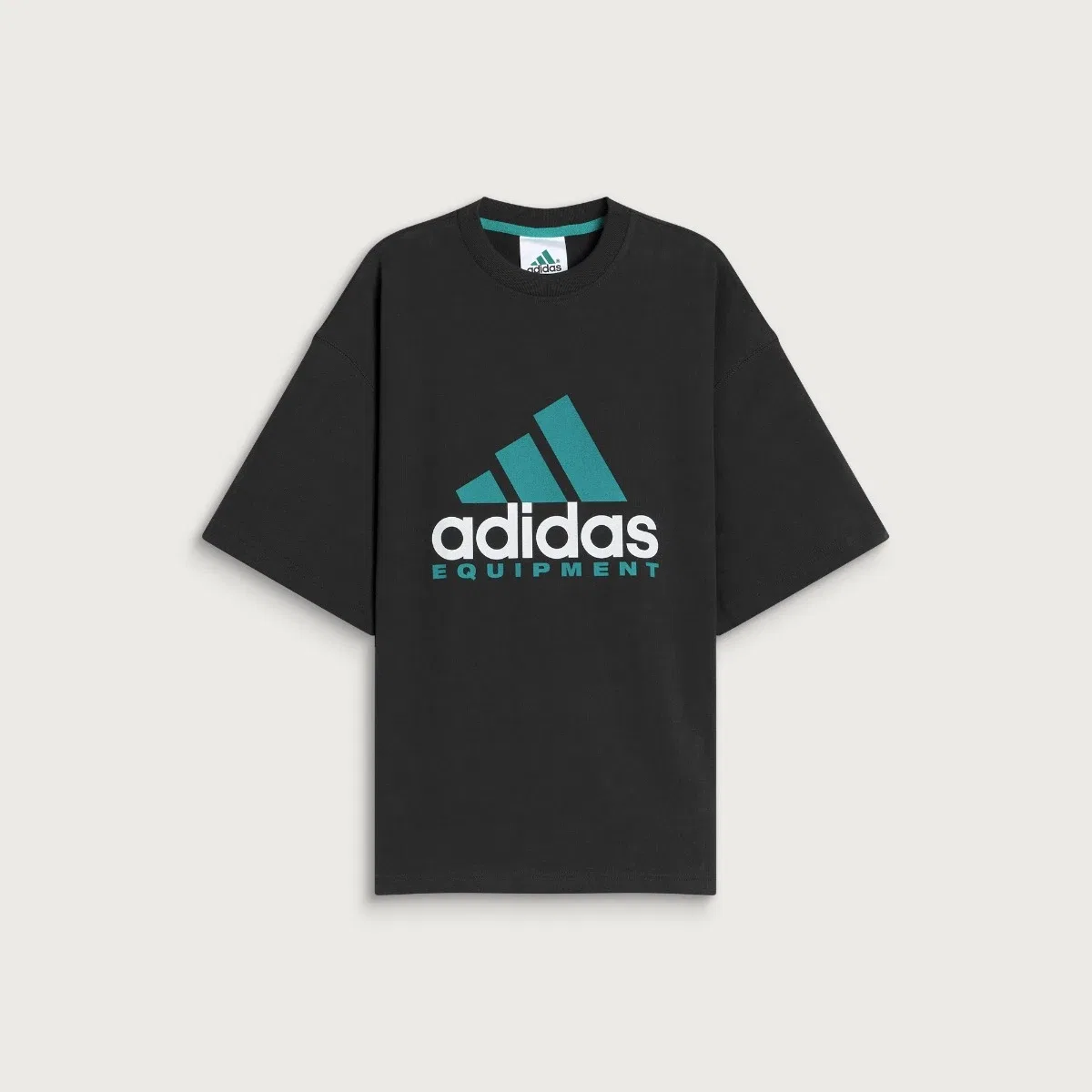Футболка с принтом EQT No Wash Logo Adidas, Black