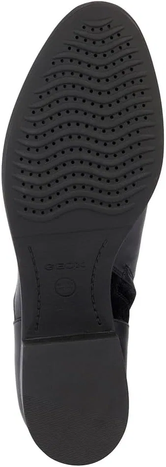 Детские ботинки для девочек с щиколоткой Geox D Felicity, Black — фото 3