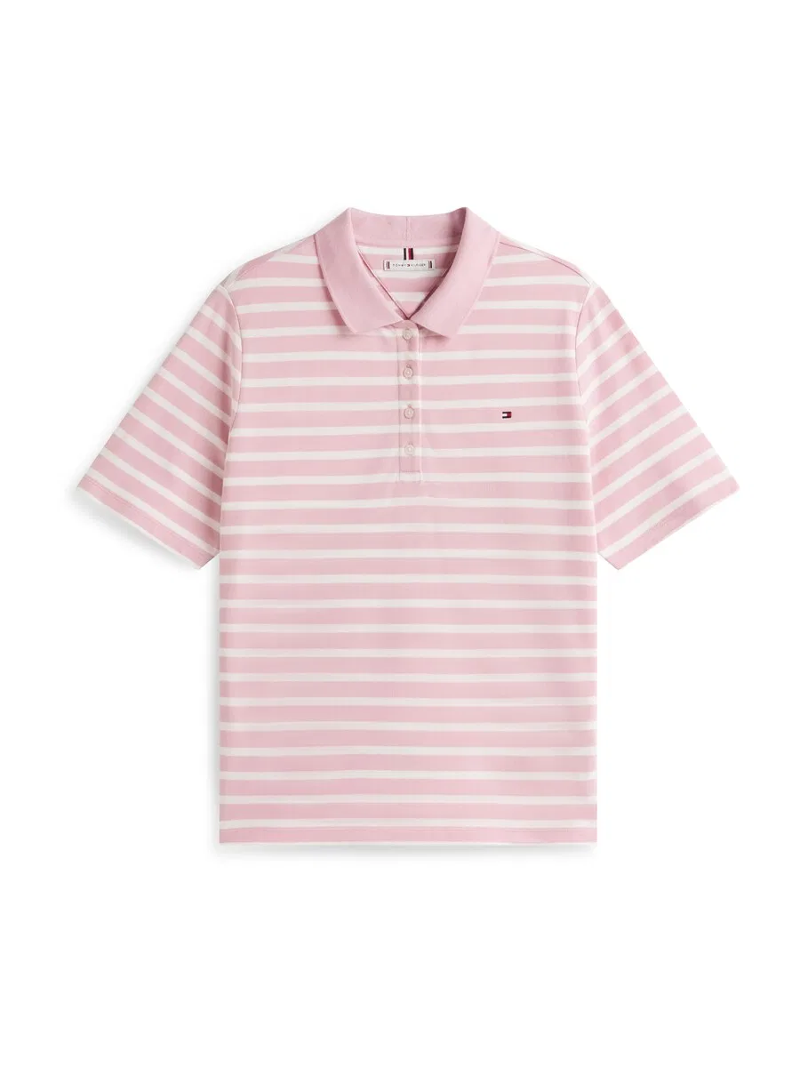 Футболка TOMMY HILFIGER '1985 Regular Fit' розового цвета