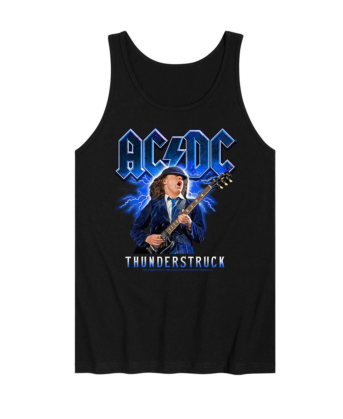 

Мужская майка acdc thunderstruck AIRWAVES, черный
